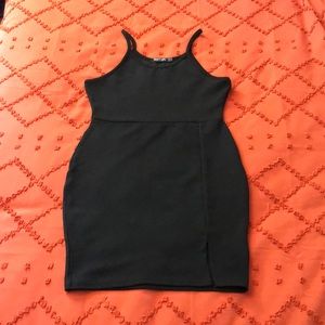 Nasty Gal black bodycon dress